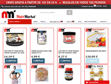 Tablet Screenshot of nutrimarket.com
